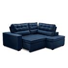 Sofá De Canto Retrátil E Reclinável Com Molas 2,50x2,00 Virgi