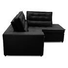 Sofá De Canto Retrátil E Reclinável Com Molas 2,50x2,00 Virgi