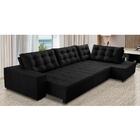 Sofá De Canto Retrátil E Reclinável Com Molas 3,00x2,00 Berli