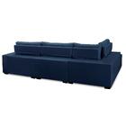 Sofá De Canto Retrátil E Reclinável Com Molas 3,00x2,00 Esq B