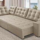 Sofá De Canto Retrátil E Reclinável Com Molas 3,00x2,00 Esq B