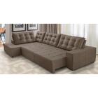 Sofá De Canto Retrátil E Reclinável Com Molas 3,00x2,00 Esq J