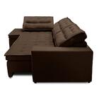 Sofá De Canto Retrátil E Reclinável Com Molas 3,00x2,00 Esq V