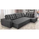 Sofá De Canto Retrátil E Reclinável Com Molas 3,00x2,00 Jacke