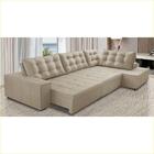 Sofá De Canto Retrátil E Reclinável Com Molas 3,00x2,00 Julia