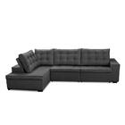 Sofá De Canto Retrátil E Reclinável Com Molas 3,00x2,00 Le Ja