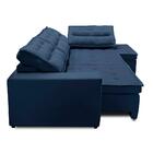 Sofá De Canto Retrátil E Reclinável Com Molas 3,00x2,00 Maríl