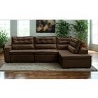 Sofá De Canto Retrátil E Reclinável Com Molas 3,00x2,00 Viena