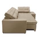 Sofá De Canto Retrátil E Reclinável Com Molas 3,00x2,00 Virgi