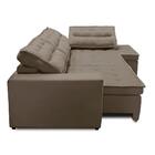 Sofá De Canto Retrátil E Reclinável Com Molas 3,00x2,00 Virgi