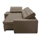 Sofá De Canto Retrátil E Reclinável Com Molas 3,40x2,00 Esque