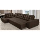 Sofá De Canto Retrátil E Reclinável Com Molas 3,40x2,00 Le Ja