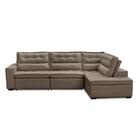 Sofá De Canto Retrátil E Reclinável Com Molas 3,40x2,00 Viena