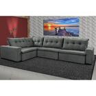 Sofa De Canto Retrátil E Reclinável Com Molas Cama Inbox Okla