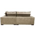 Sofa De Canto Retrátil E Reclinável Com Molas Cama Inbox Okla