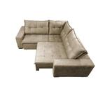 Sofa De Canto Retrátil E Reclinável Com Molas Cama Inbox Okla