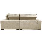 Sofa De Canto Retrátil E Reclinável Com Molas Cama Inbox Okla