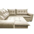 Sofa De Canto Retrátil E Reclinável Com Molas Cama Inbox Okla