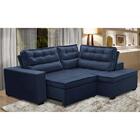 Sofá De Canto Retrátil E Reclinável Com Molas Ld 2,50x2,00m V