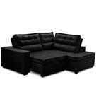 Sofá De Canto Retrátil E Reclinável Com Molas Ld 2,50x2,00m V