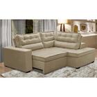 Sofá De Canto Retrátil E Reclinável Com Molas Ld 2,50x2,00m V