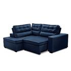 Sofá De Canto Retrátil E Reclinável Com Molas Le 2,50x2,00m V