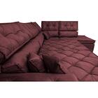 Sofá De Canto Retrátil E Reclinável Direito 3,40x2,36m Molas