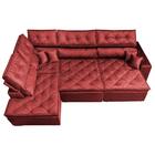 Sofá De Canto Retrátil E Reclinável Esquerdo 3,00x2,36m Molas