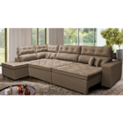 Sofá De Canto Retrátil E Reclinável Esquerdo 3,00x2,36m Molas