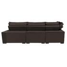 Sofá De Canto Retrátil E Reclinável Esquerdo 3,40x2,36m Molas