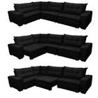 Sofá De Canto Retrátil, Reclinável, Molas Cama Inbox Oklahoma