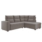 Sofá De Canto Tamanho 220cm X 175cm Arrruba Bege