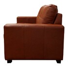 Sofá De Couro 2 Lugares Londres 151cm M06 Cor Conhaque Com Br