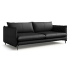 Sofá De Couro 3 Lugares Dijon 220cm - Touro E Cia