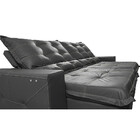 Sofá De Couro Elétrico Retrátil 2,15m Cama Inbox Gran Toro so