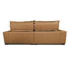 Sofá De Couro Elétrico Retrátil 2,55m Cama Inbox Gran Toro so