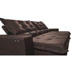 Sofá De Couro Elétrico Retrátil 2,75m Cama Inbox Gran Toro so