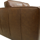 Sofá De Couro Guarujá 2 Lugares Soft Mel - Mempra