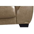 Sofá De Couro Legítimo 3 Lugares 2,10m Cama Inbox Monterrey B