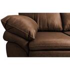 Sofá De Couro Legítimo 3 Lugares 2,10m Cama Inbox Monterrey C