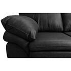 Sofá De Couro Legítimo 3 Lugares 2,10m Cama Inbox Monterrey P