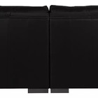 Sofá De Couro Sala De Estar 3 Lugares 240cm Reclinável E Retr