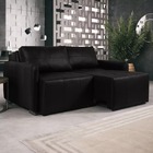 Sofá De Couro Sala De Estar 4 Lugares 260cm Reclinável E Retr