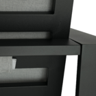 Sofá de Jardim Athena Alumínio Cinza 91x170x89cm Naterial