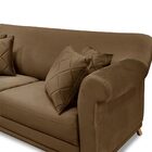 Sofá Decorativo 160cm 2 Lugares Com 4 Almofadas Armstrong Sue