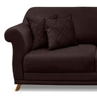 Sofá Decorativo 160cm 2 Lugares Com 4 Almofadas Armstrong Sue