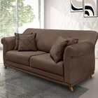 Sofá Decorativo 160cm 2 Lugares Com 4 Almofadas Armstrong Vel