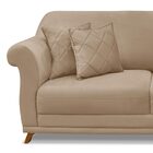 Sofá Decorativo 180cm 2 Lugares Com 4 Almofadas Armstrong Sue