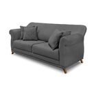 Sofá Decorativo 200cm 3 Lugares Com 4 Almofadas Armstrong Sue