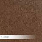 Sofá Decorativo 280cm Moscou Couro Caramelo G52 - Gran Belo